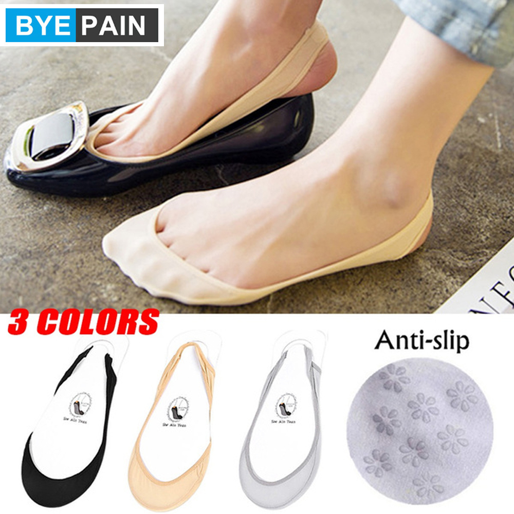 Sneaker Care - 1Pair Women Ice Silk Half Palm