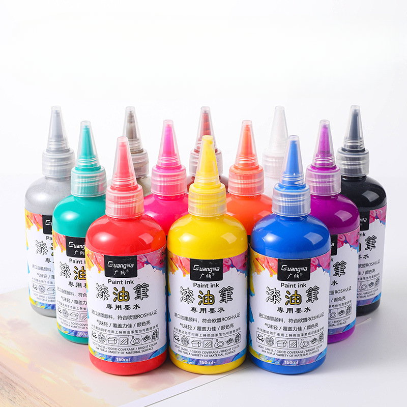 Midsole Marker Paint - 12Color 150ml Paint Pen Refilling Ink