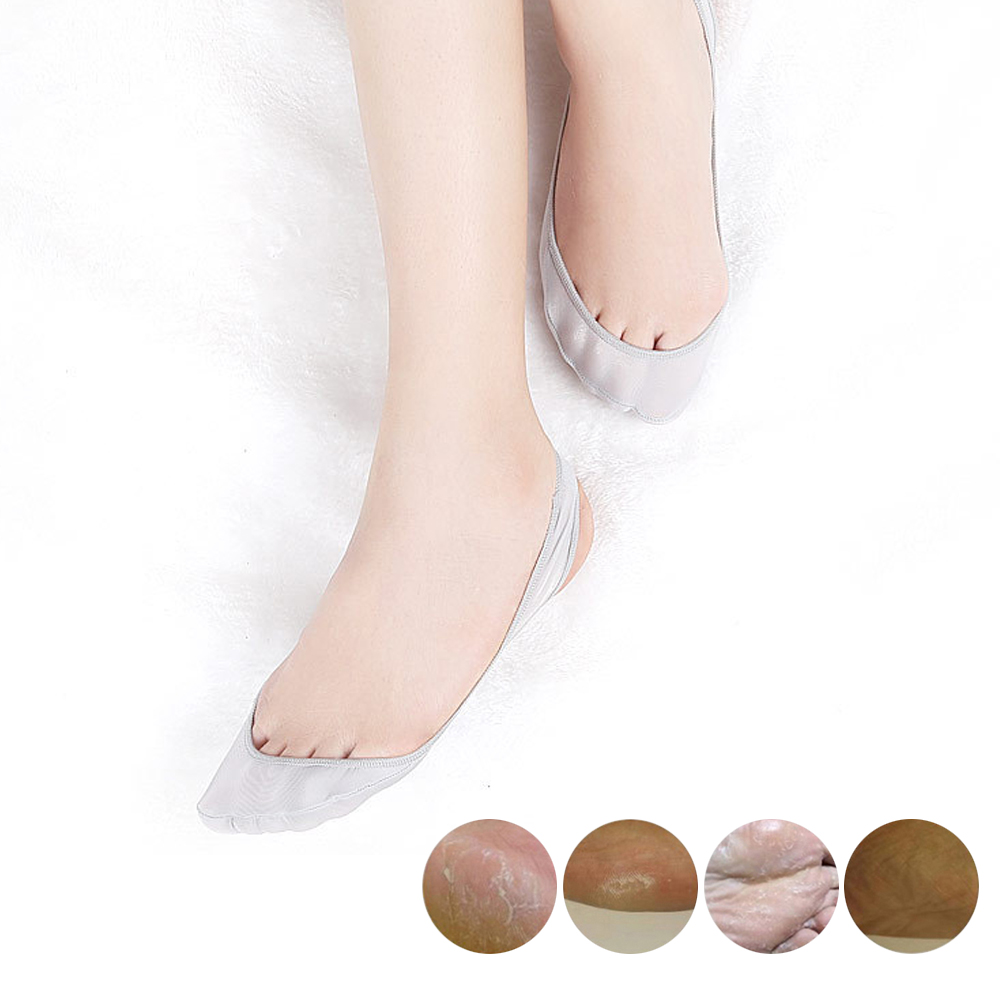 1Pair   Women Ice Silk Half Pa - مراجعة Sneaker Care وسعره
