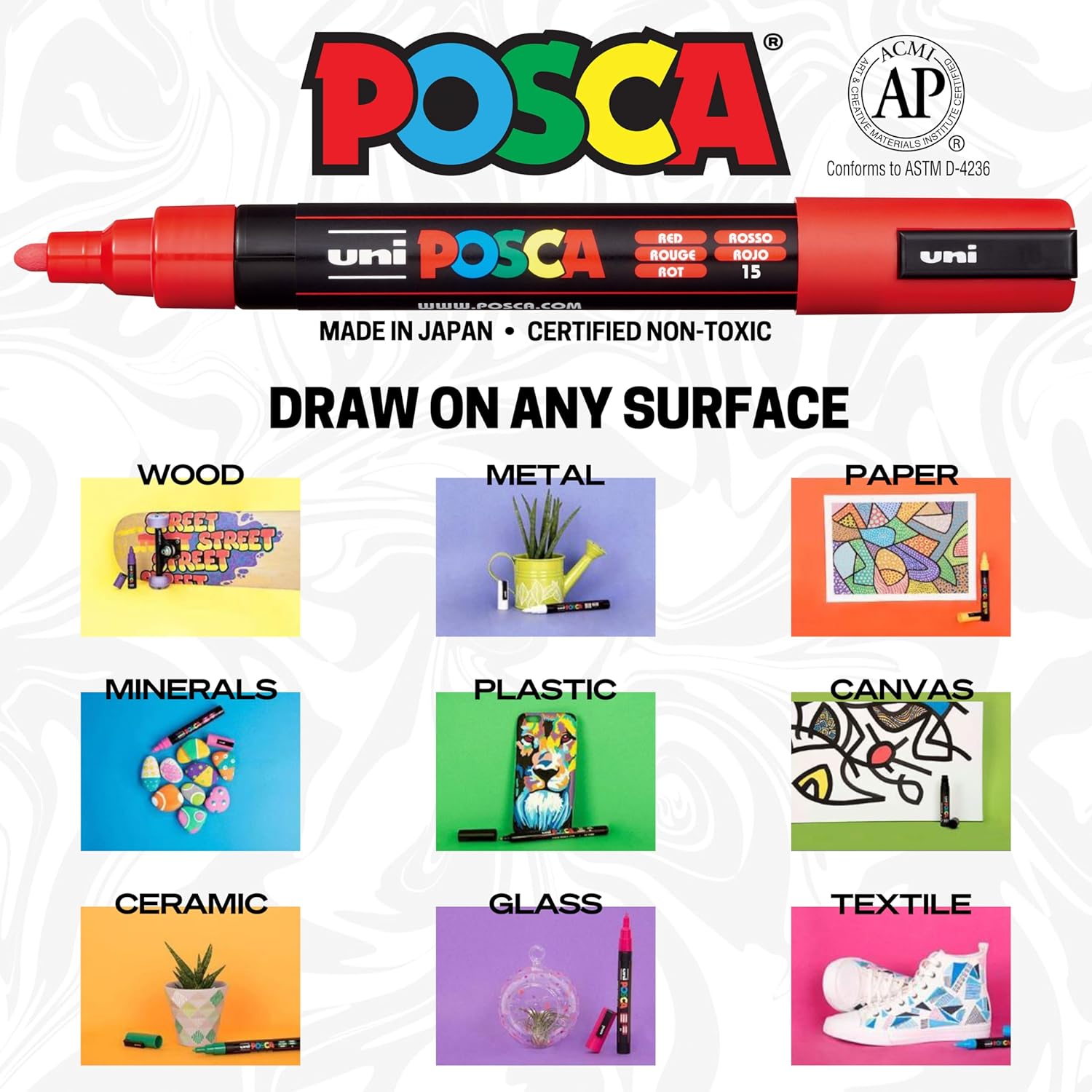 Japan Uni Posca Paint Marker P - مراجعة Midsole Marker Paint وسعره