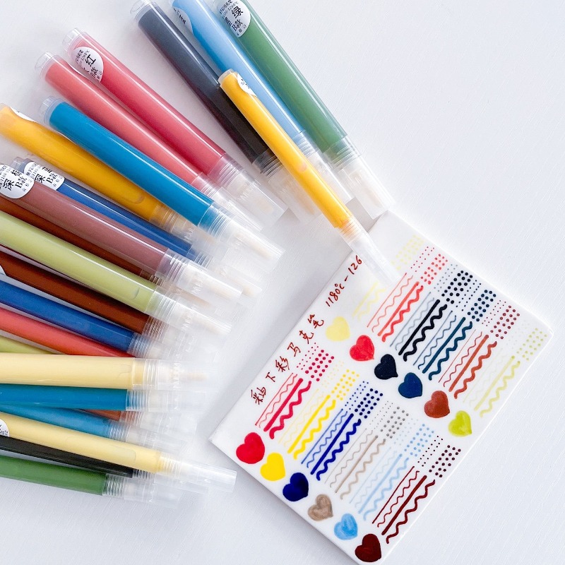 12 Colors Underglaze Marker Pe - مراجعة Midsole Marker Paint وسعره