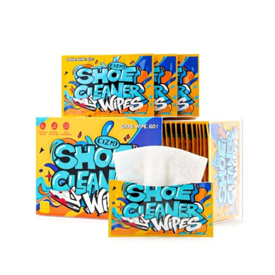 Shoe Cleaner Wipes, Shoe Clean - مراجعة Sneaker Care وسعره