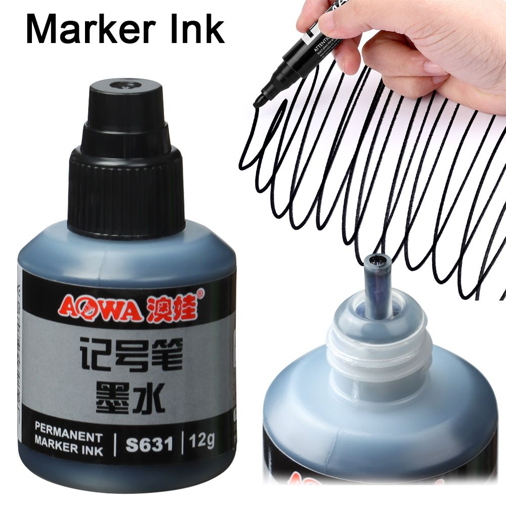 12ml Paint Black Blue Red Pen  - مراجعة Midsole Marker Paint وسعره