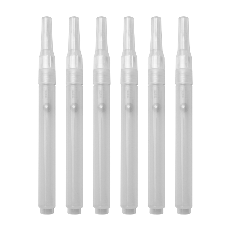 6Pcs Clear Empty Brush Pen Ref - مراجعة Midsole Marker Paint وسعره