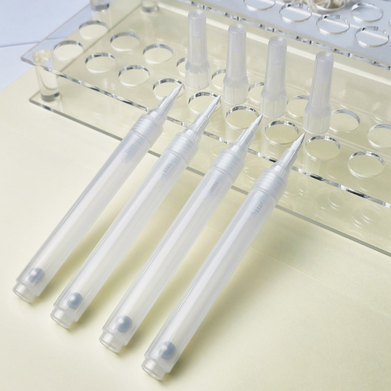 6Pcs Clear Empty Brush Pen Ref - مراجعة Midsole Marker Paint وسعره