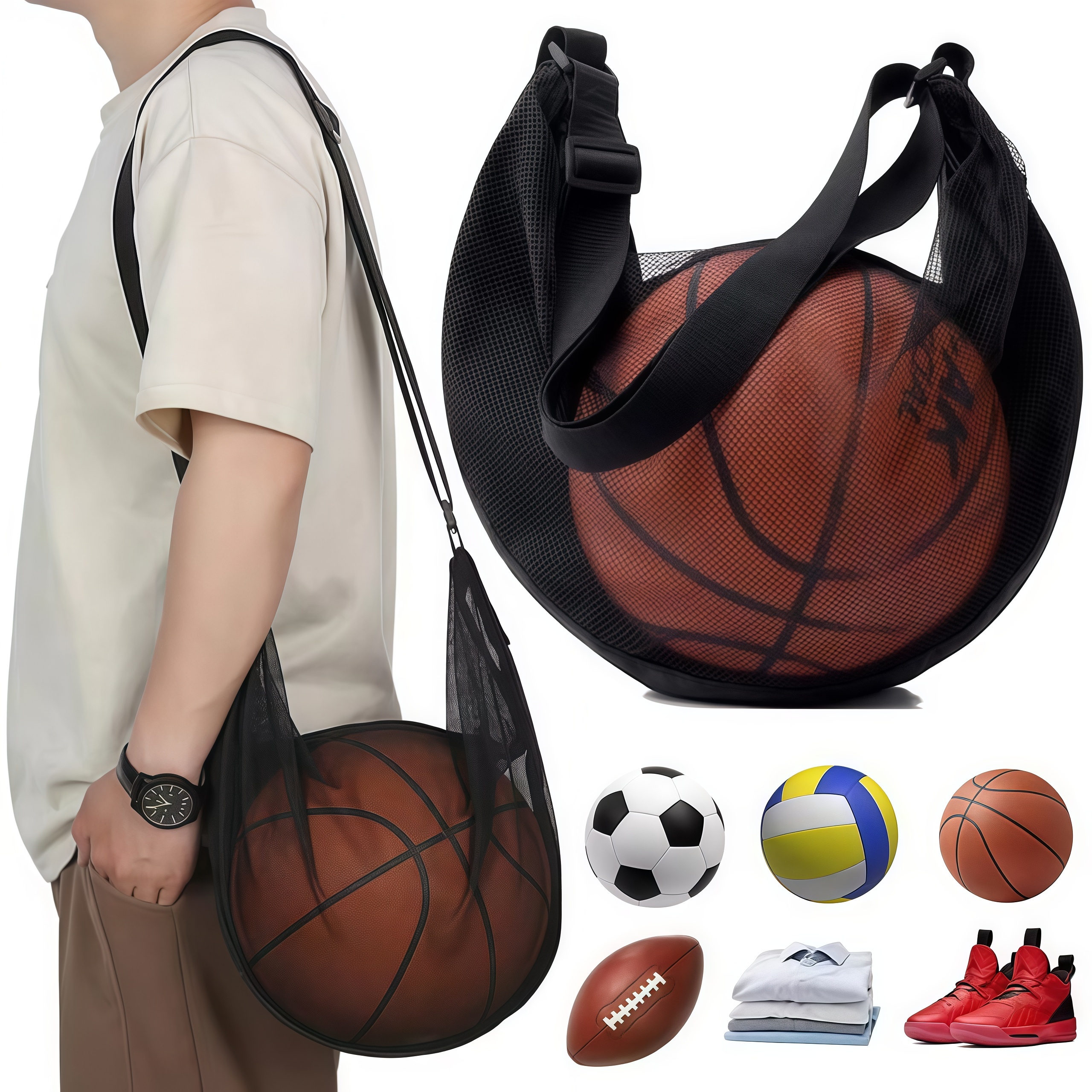Anti tear storage mesh bag, su - مراجعة Sneaker Care وسعره