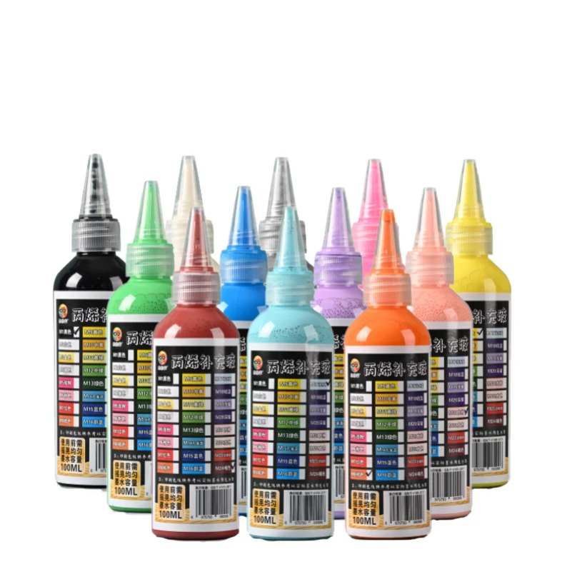 100ml Acrylic Paint Ink Replen - مراجعة Midsole Marker Paint وسعره