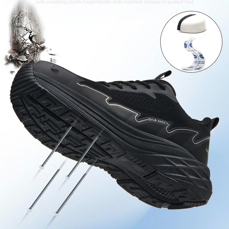 Lightweight Comfort Safety Sho - مراجعة Sneaker Care وسعره