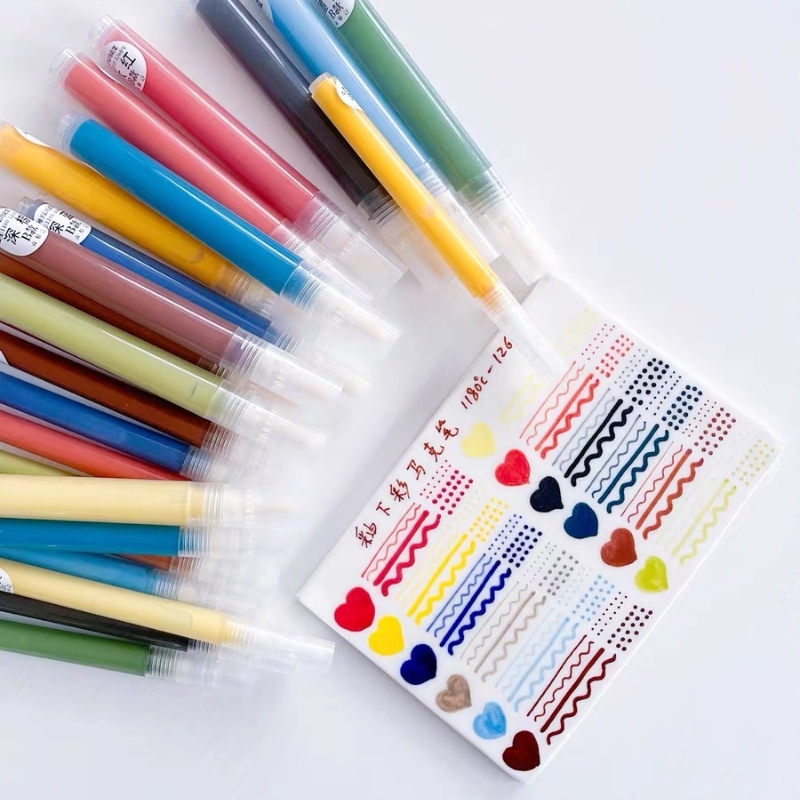 12 Colors Underglaze Marker Pe - مراجعة Midsole Marker Paint وسعره