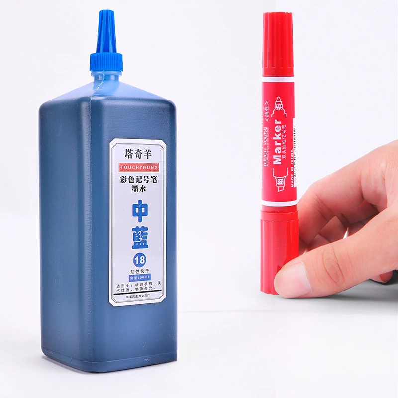 200/500ML Marker Pen Ink Refil - مراجعة Midsole Marker Paint وسعره